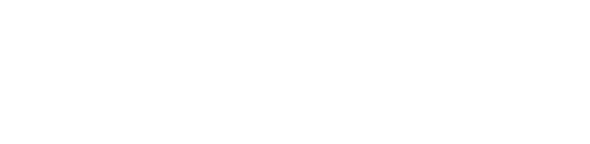 David J.P. Kaloyanides | A Professional Law Corporation
